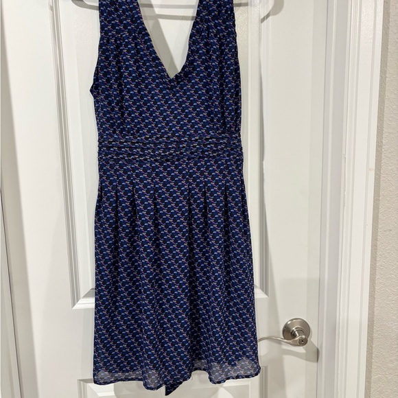 Tulle Dresses & Skirts - Tulle Blue and White Fit and Flare Midi Dress